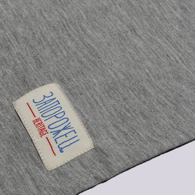 мужская серая футболка Запорожец heritage Твори добро Tvori Dobro-grey - цена, описание, фото 2